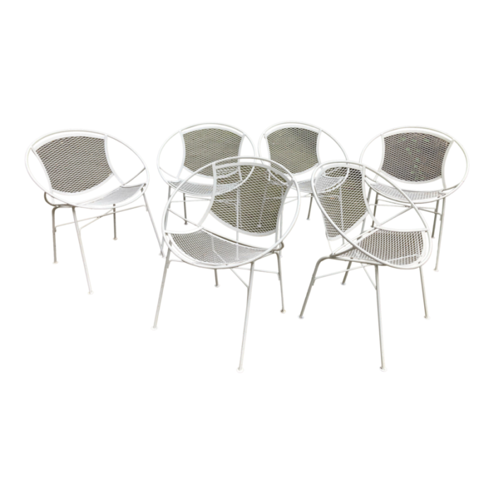 tempestini for salterini radar chairs set of 6 5947