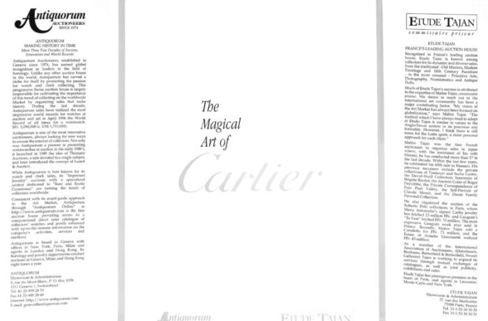 the magical art of cartier 1996 8631