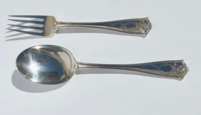 tiffany and co serving set circa 1909 a set of 2 0131