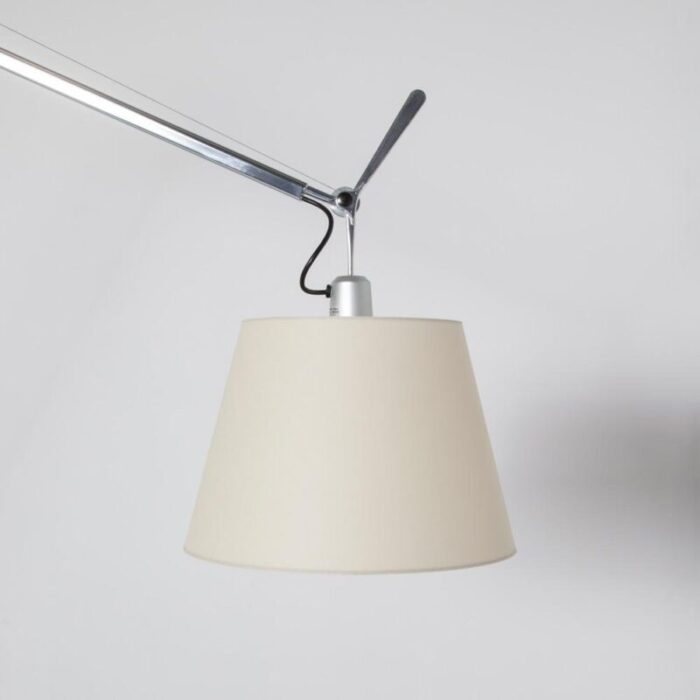 tolomeo mega floor lamp in aluminium from artemide 4