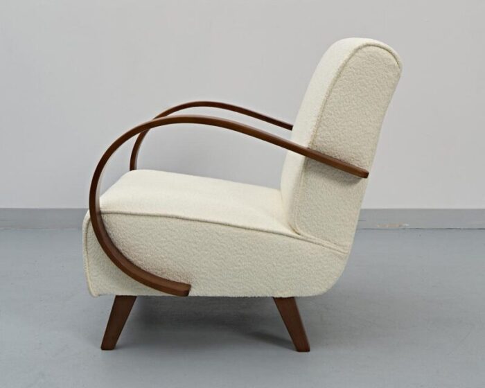 type c loop armchairs attributed to jindrich halabala 1930s set of 2 1541