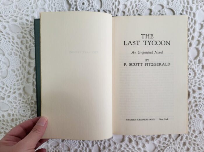 vintage 1969 the last tycoon by f scott fitzgerald 4500