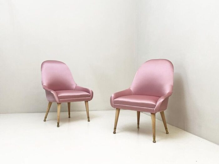 vintage armchairs 1950s set of 2 7999