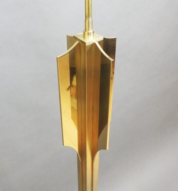 vintage brass floor lamp 1970 6639