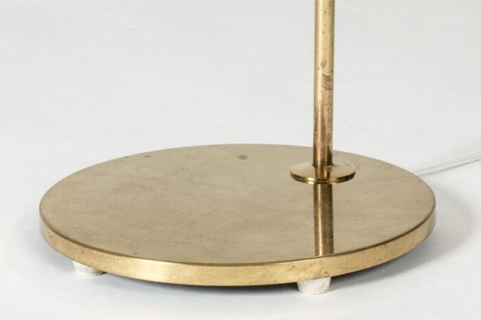 vintage brass floor lamp from bergboms 1960s 8220