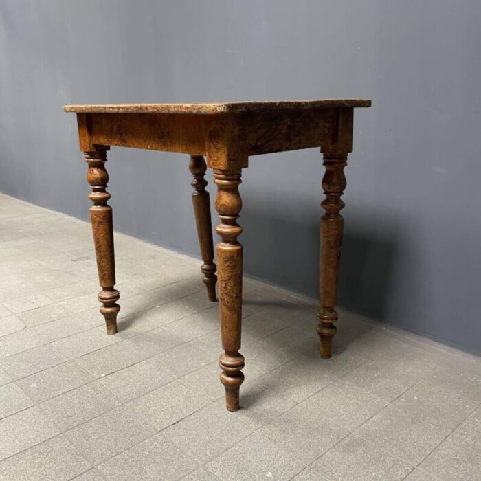 vintage brown painted table 1876