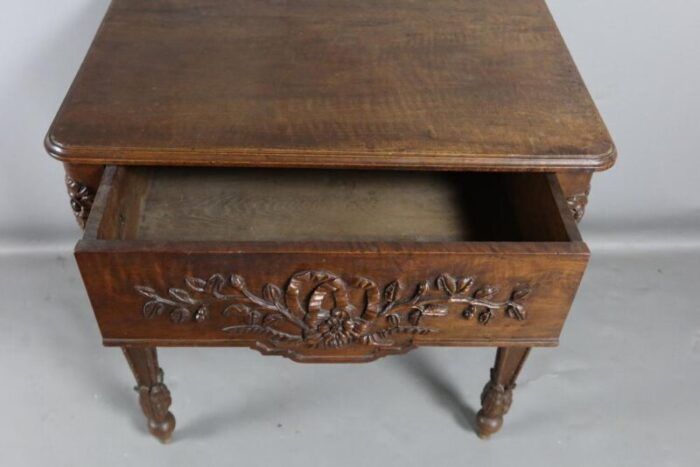 vintage console table 7539