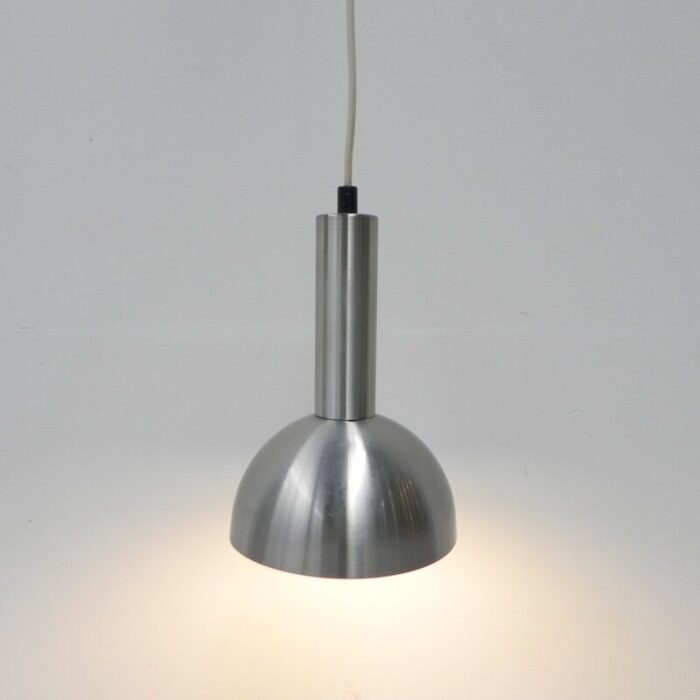 vintage hanging lamp with aluminum shade 7