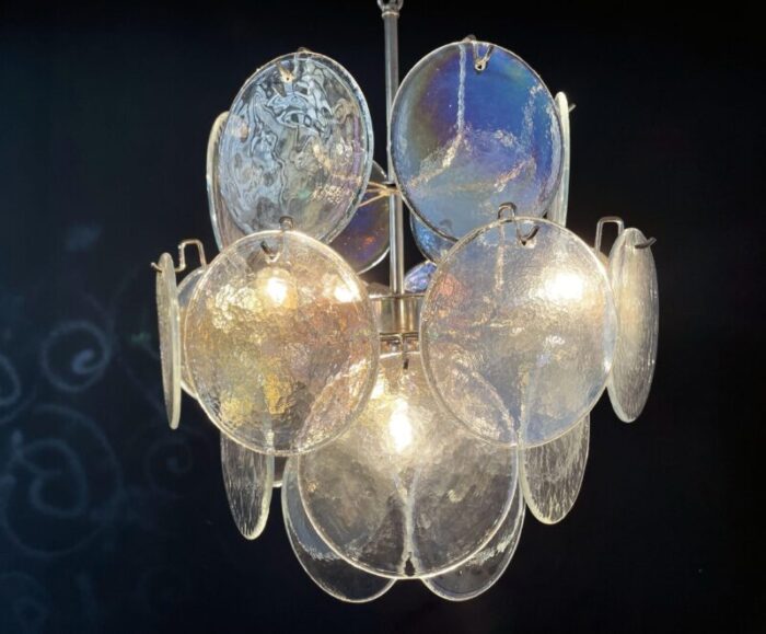 vintage italian murano chandelier 1990s 8361