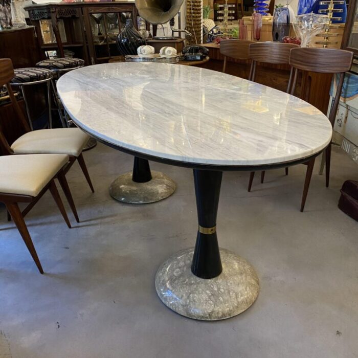 vintage marble dining table 4752