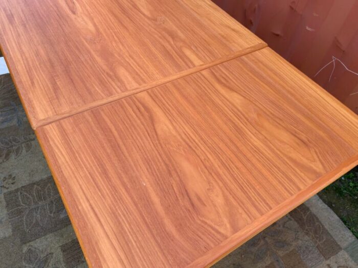 vintage modern ansager mobler teak danish extendable table 0277