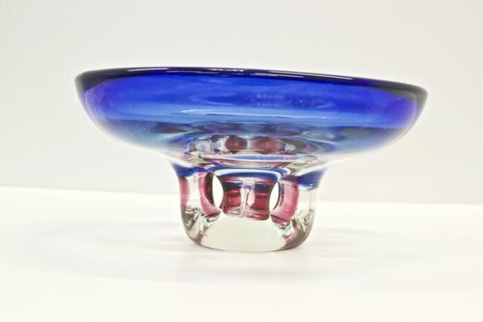 vintage murano glass stand 1960s 1367