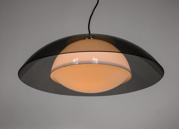 vintage pdd lore lorence ceiling lamp by luigi massoni for guzzini 4