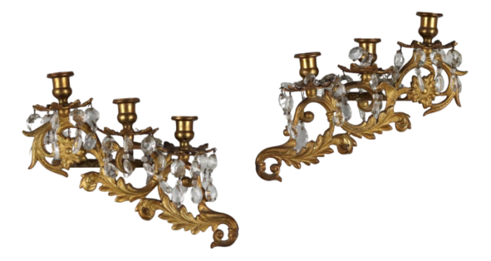 vintage sconces set of 2 5136