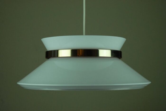 vintage swedish pendant lamp by sigurd lindkvist for granhaga metal industry 6