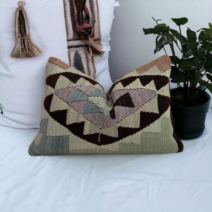 vintage turkish kilim pillow cover 3112