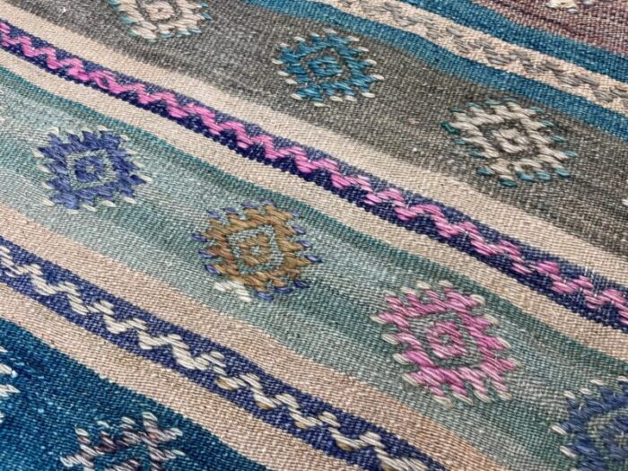 vintage turkish kilim rug 1960s 9571