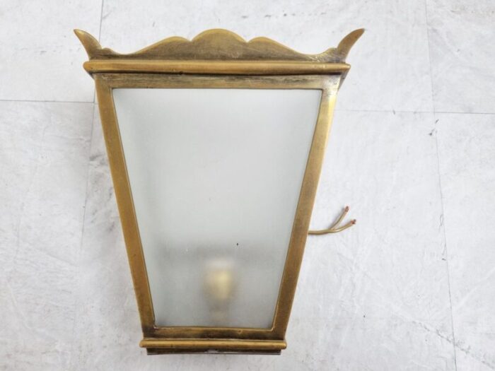 vintage wall lamp in bronze 1960s 7