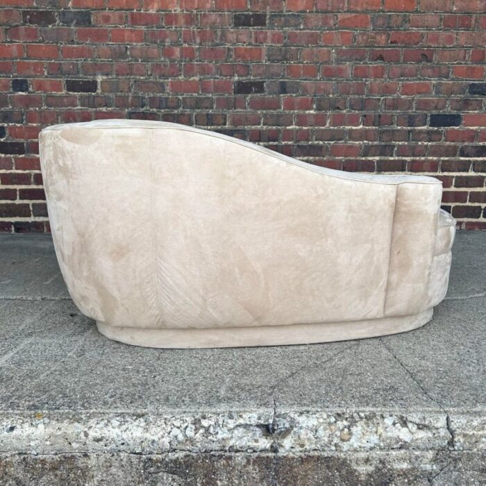 vladimir kagan style chaise lounge post modern 2019