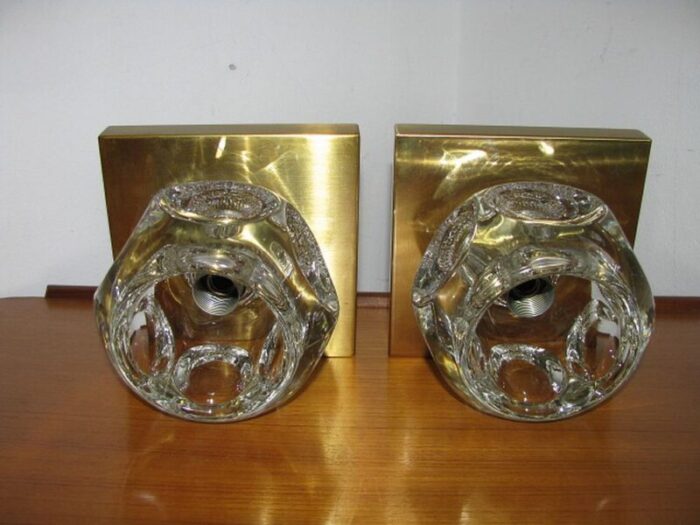 wall lamps from peill putzler 1970s set of 2 10 1