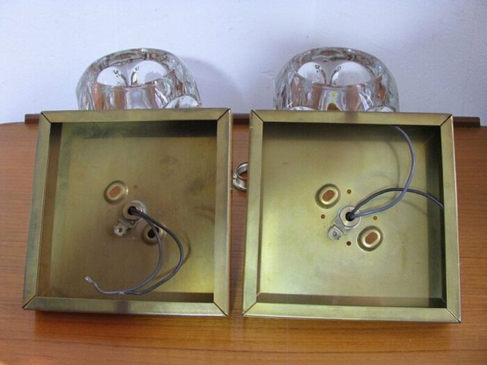 wall lamps from peill putzler 1970s set of 2 3 1