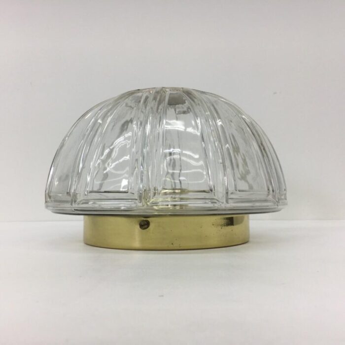 wall or ceiling lamp from glashuette limburg 1970s 1