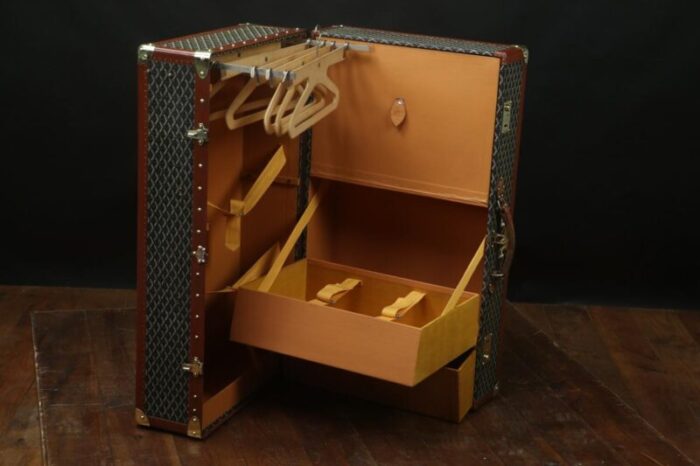 wardrobe 48h trunk by goyard for goyard 1920s 5034