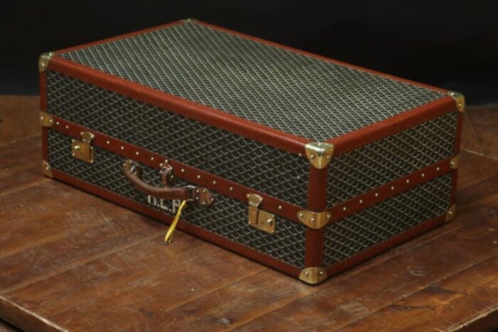 wardrobe 48h trunk by goyard for goyard 1920s 5936