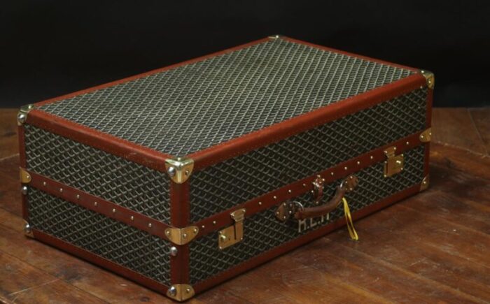 wardrobe 48h trunk by goyard for goyard 1920s 6144