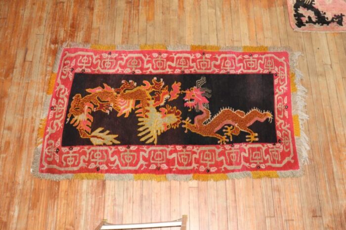 wild vintage dragon design tibetan 3x 55 6378