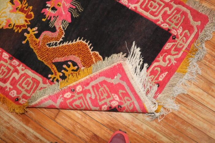 wild vintage dragon design tibetan 3x 55 7414