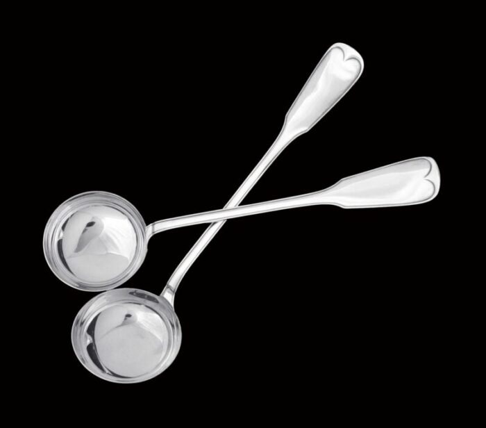 wolfers256pcantiquebelgian835silverflatwaresetwithstoragecabinet soupstewservingladles 1007 master