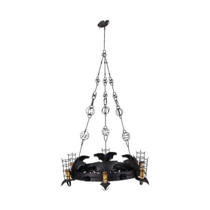 wrought iron chandelier 1